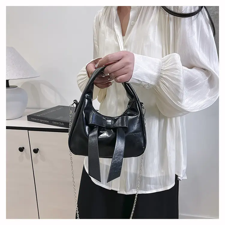 Pink Bow Shoulder Bag for Women — feature 23