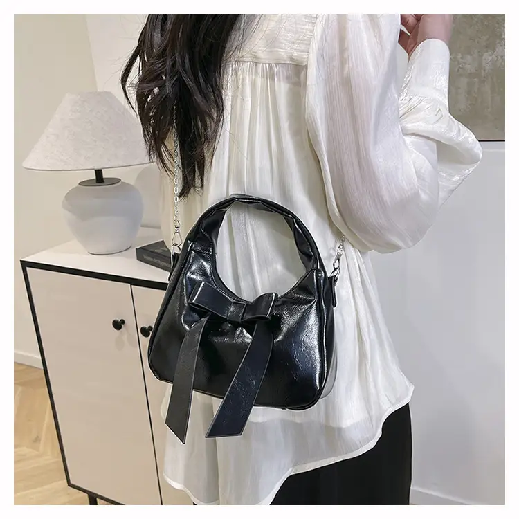Pink Bow Shoulder Bag for Women — feature 25