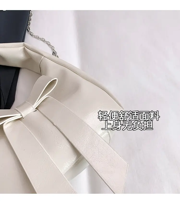Pink Bow Shoulder Bag for Women — feature 4