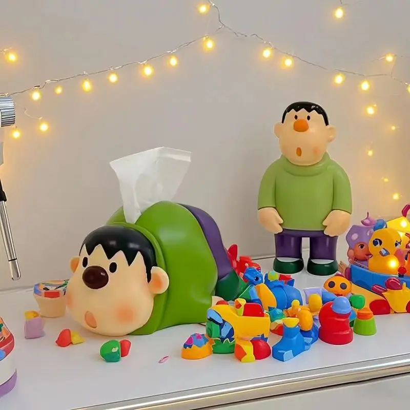 Cute Fat Tiger Tissue Box for Kids Room Decor — feature 3