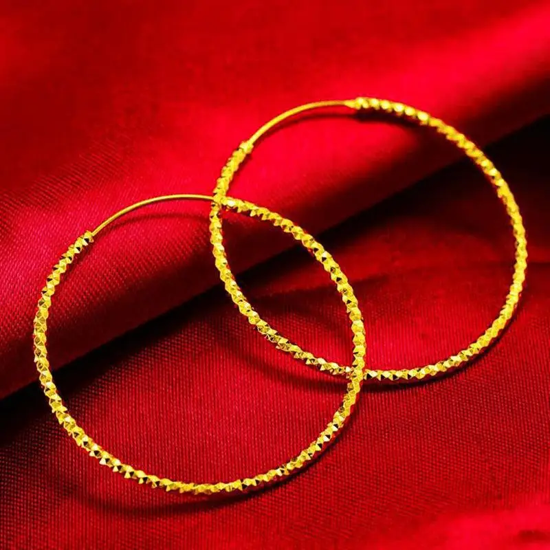 Gold Plated Earrings for Women with Diamond Accents