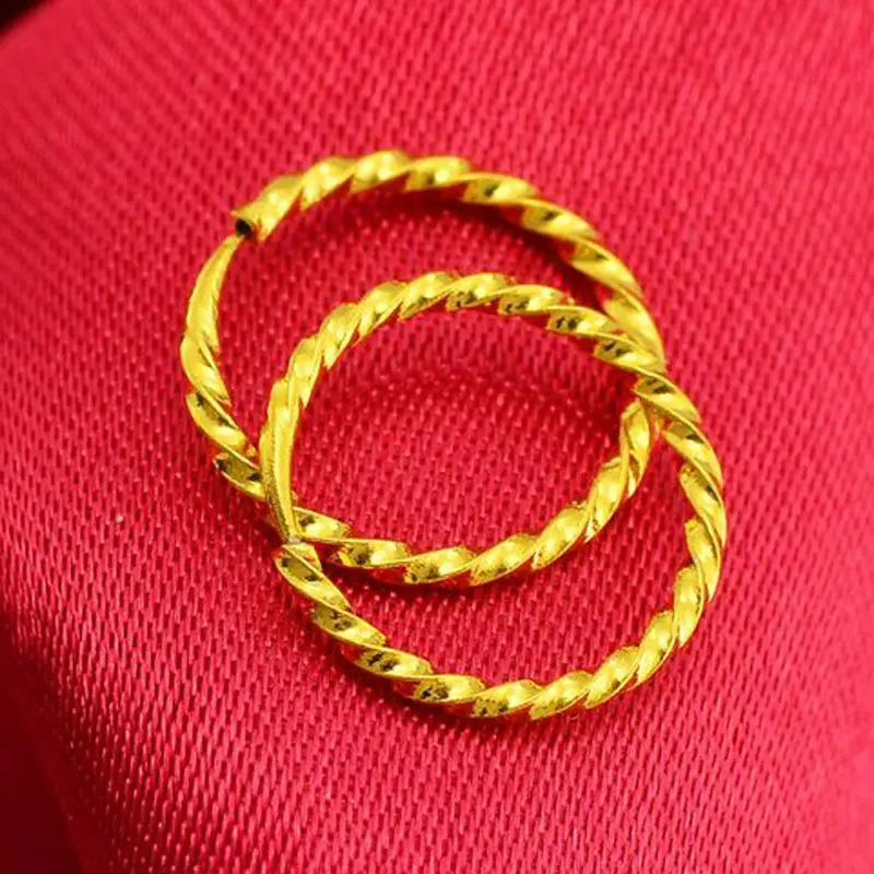 Gold Plated Earrings for Women with Diamond Accents