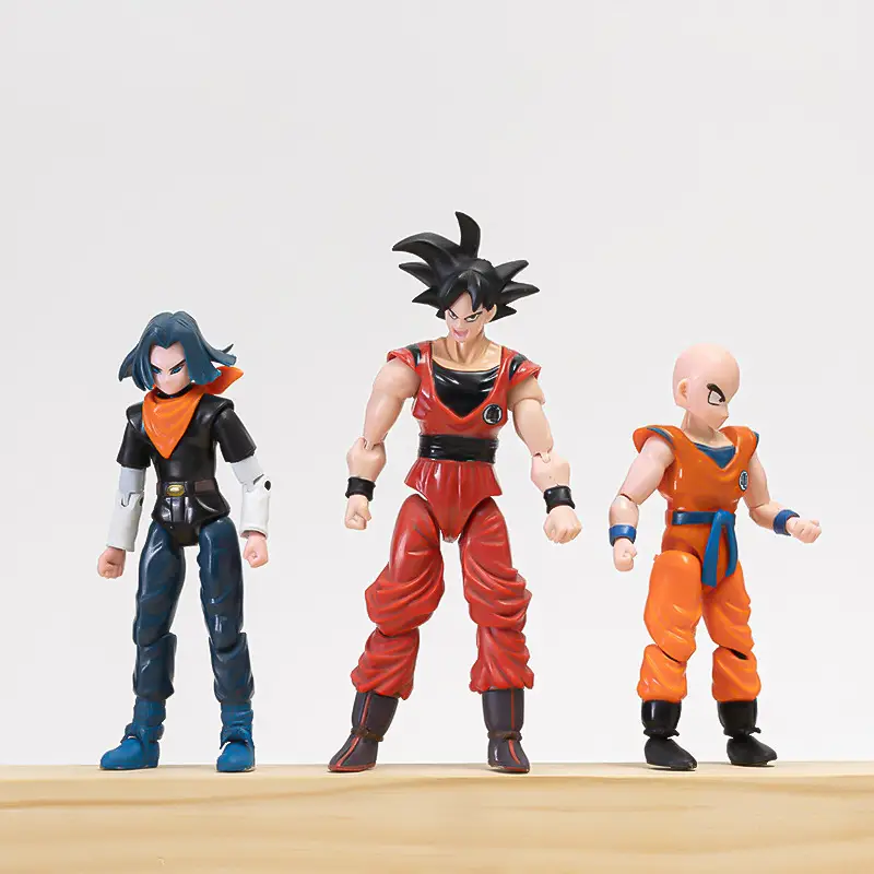 Dragon Ball Hand-made Ornaments Vegeta Magic Man Buo Monkey King Movable Doll Animation Hand-made Model Ornaments Batch