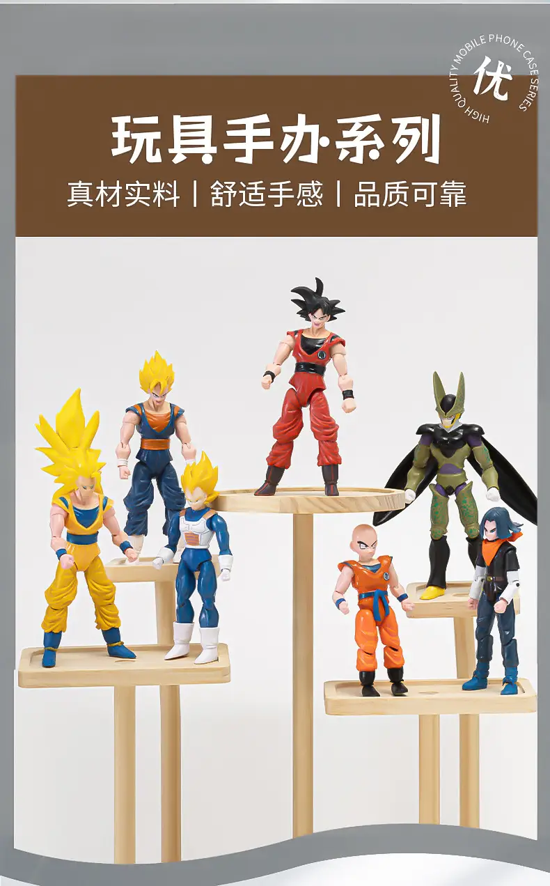 Dragon Ball Hand-made Ornaments Vegeta Magic Man Buo Monkey King Movable Doll Animation Hand-made Model Ornaments Batch — feature 3