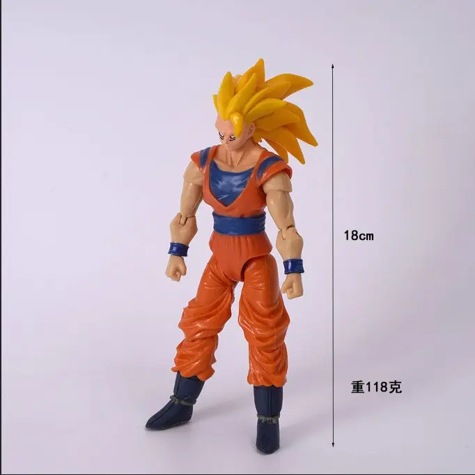 Dragon Ball Hand-made Ornaments Vegeta Magic Man Buo Monkey King Movable Doll Animation Hand-made Model Ornaments Batch