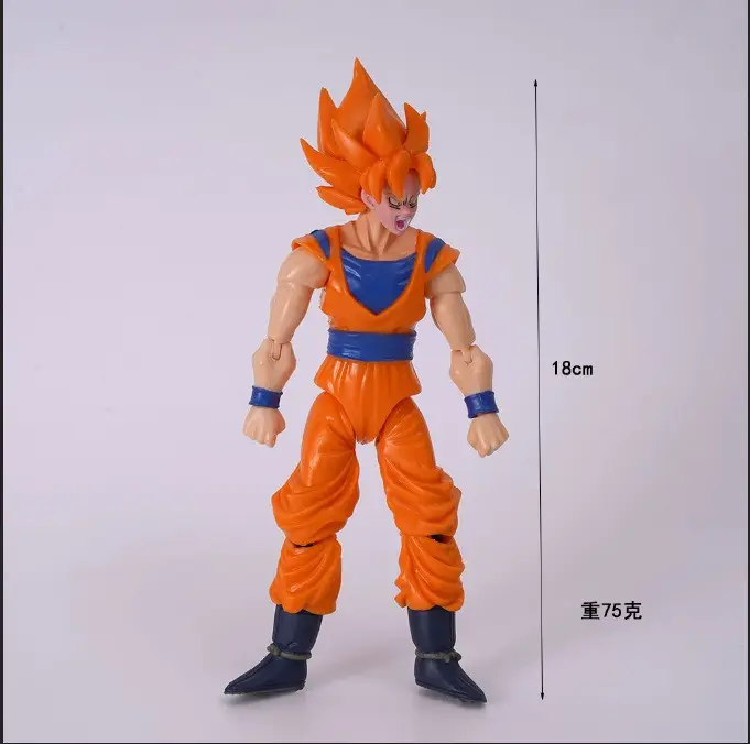 Dragon Ball Hand-made Ornaments Vegeta Magic Man Buo Monkey King Movable Doll Animation Hand-made Model Ornaments Batch