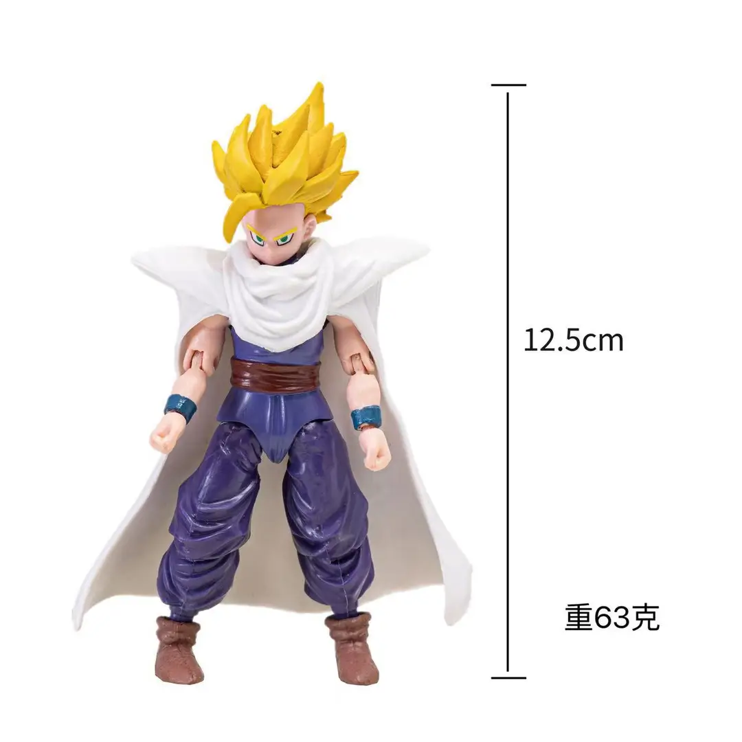 Dragon Ball Hand-made Ornaments Vegeta Magic Man Buo Monkey King Movable Doll Animation Hand-made Model Ornaments Batch
