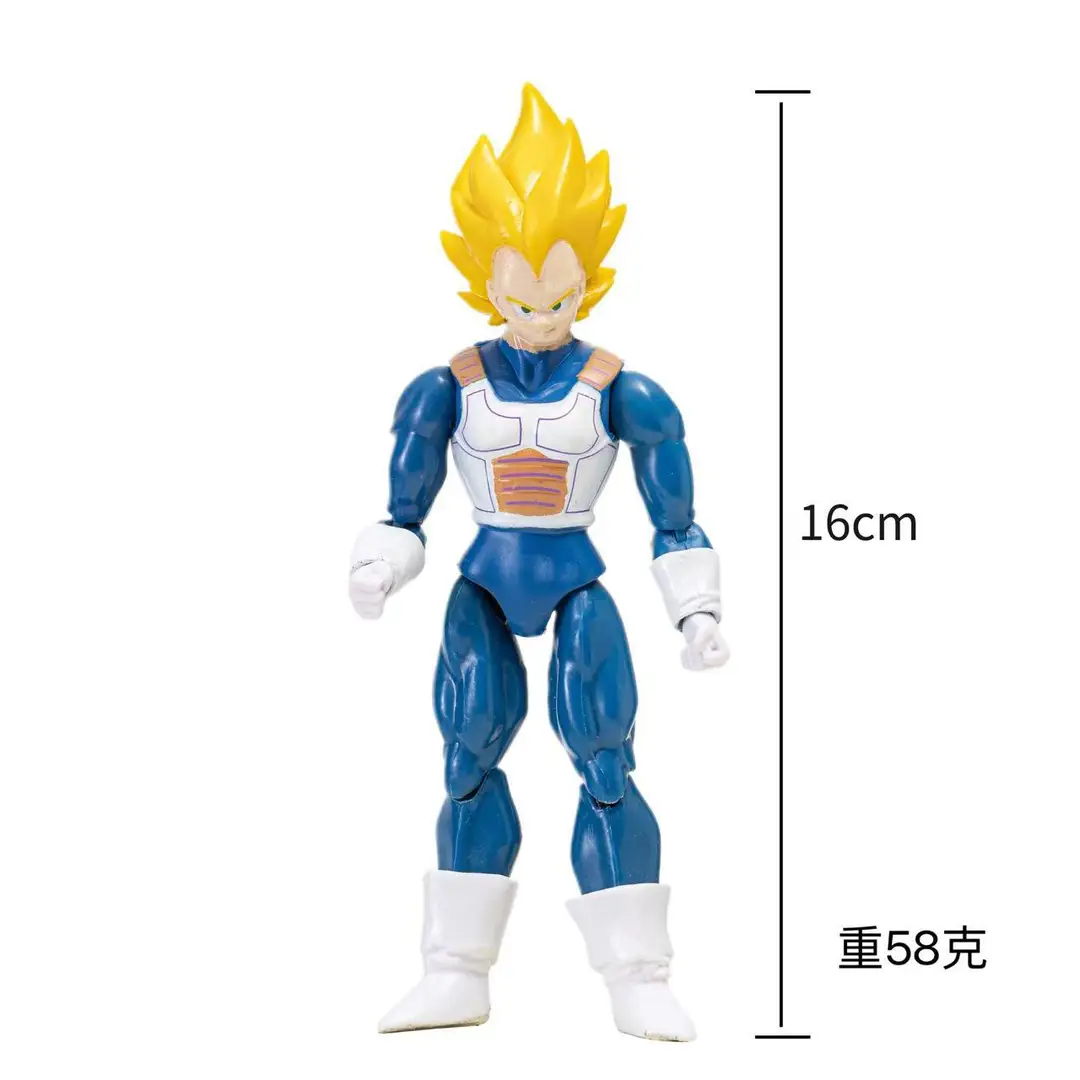 Dragon Ball Hand-made Ornaments Vegeta Magic Man Buo Monkey King Movable Doll Animation Hand-made Model Ornaments Batch