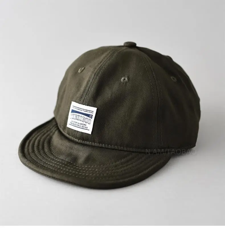 Men's Duck Tongue Baseball Cap Olive Green — feature 1