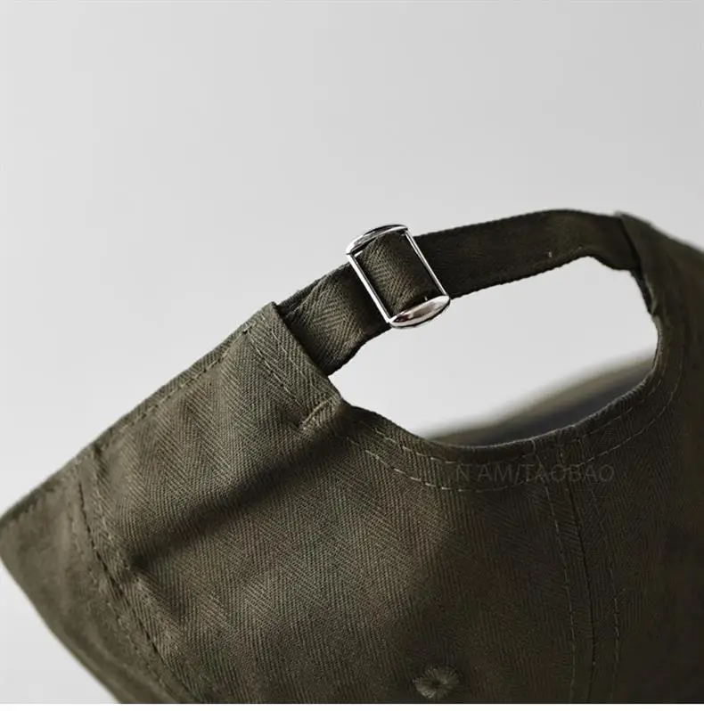 Men's Duck Tongue Baseball Cap Olive Green — feature 9