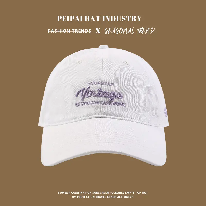 Women Embroidered Dark Gray Cap for Outdoor Commute - Image 2