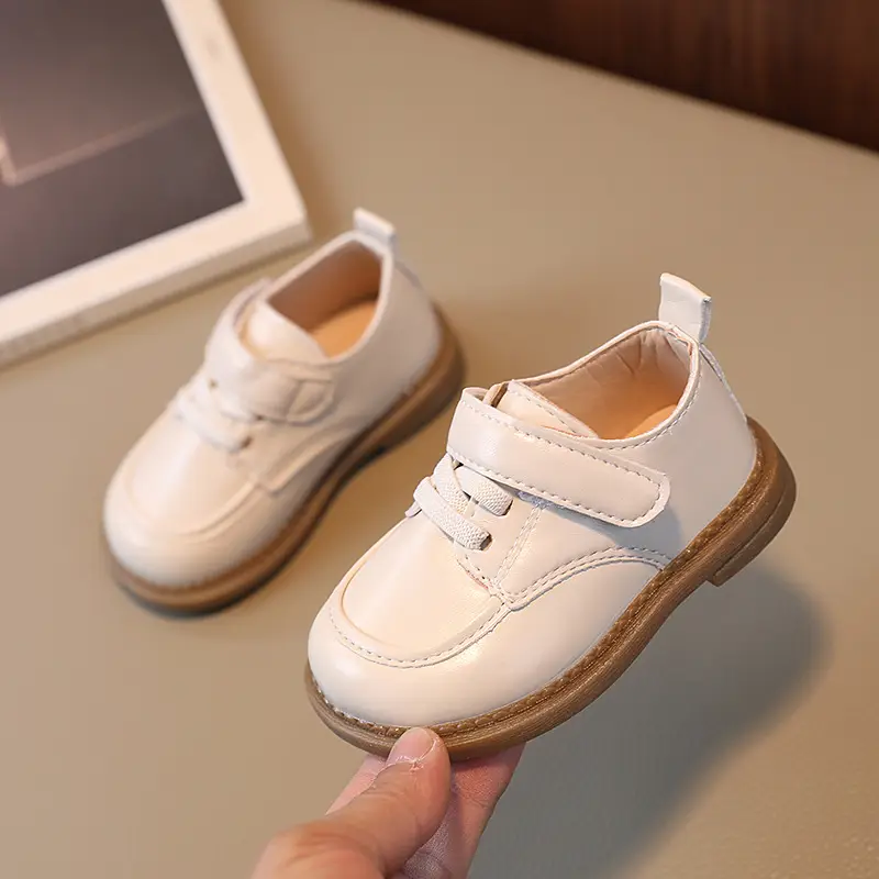 British Style Baby Shoes Small Leather Toddler Shoes
