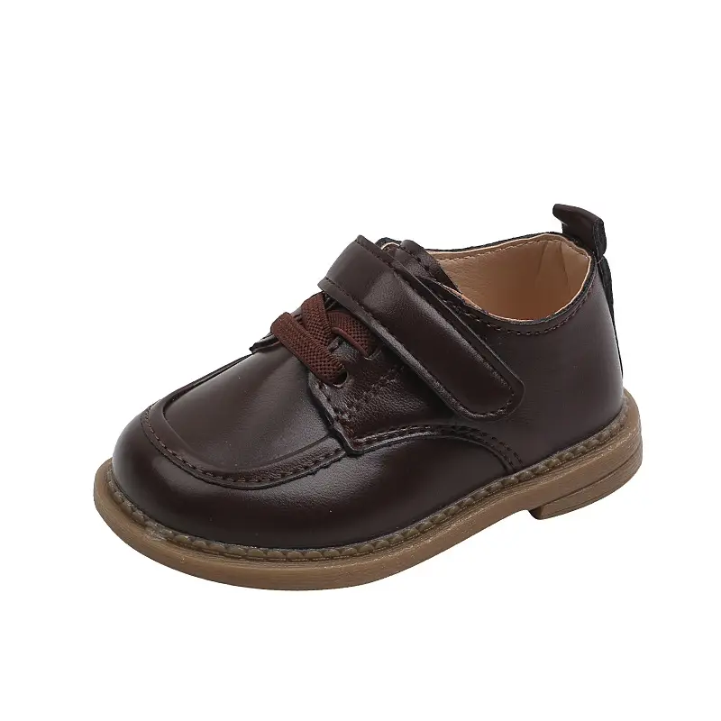 British Style Baby Shoes Small Leather Toddler Shoes