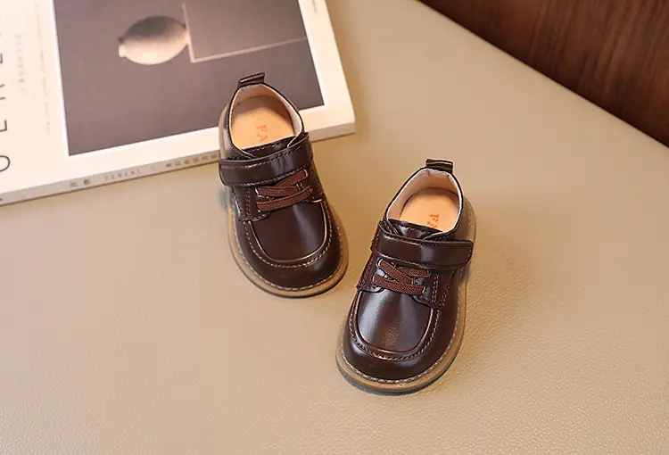 British Style Baby Shoes Small Leather Toddler Shoes — feature 10
