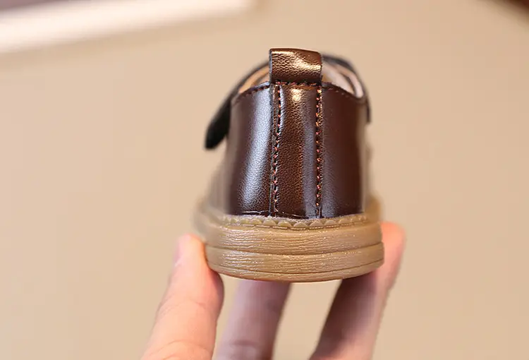 British Style Baby Shoes Small Leather Toddler Shoes — feature 13