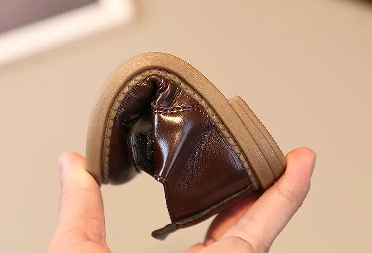 British Style Baby Shoes Small Leather Toddler Shoes — feature 17