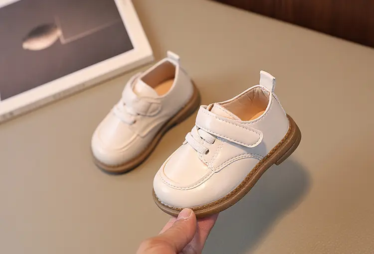 British Style Baby Shoes Small Leather Toddler Shoes — feature 6