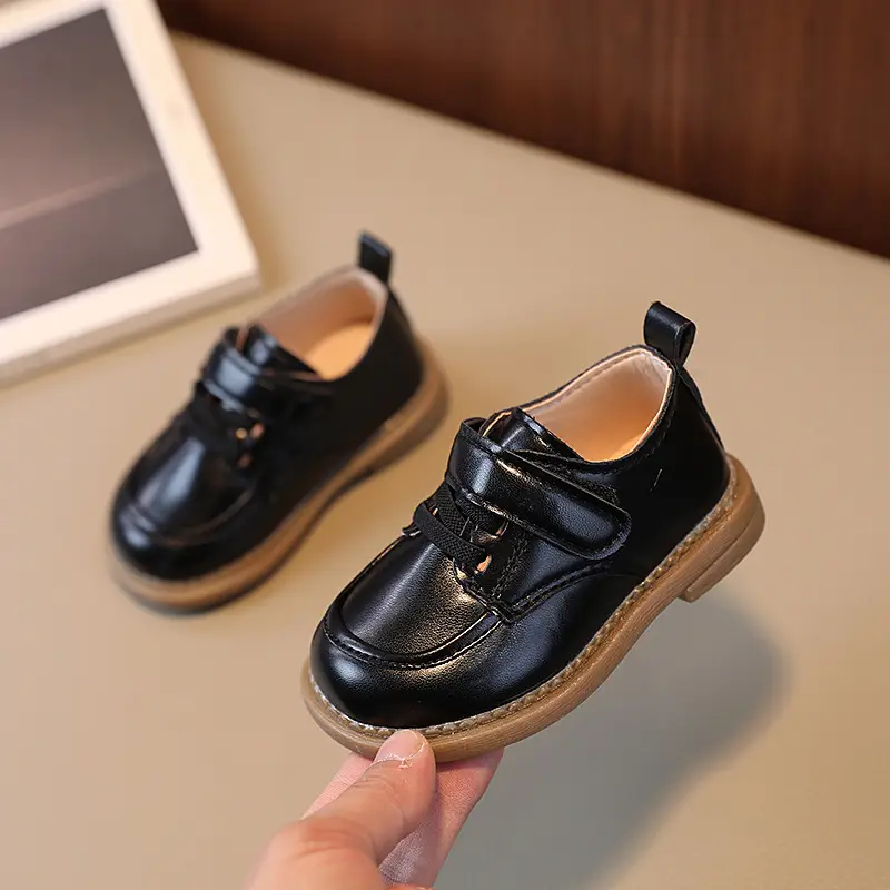 British Style Baby Shoes Small Leather Toddler Shoes