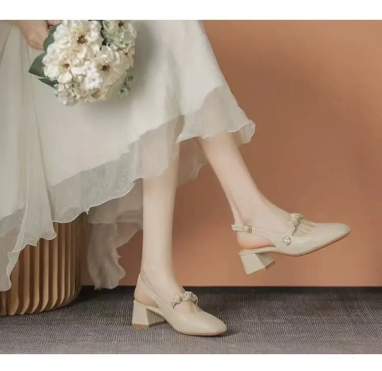 Women's French Fairy Heeled Sandals 2025 — feature 8