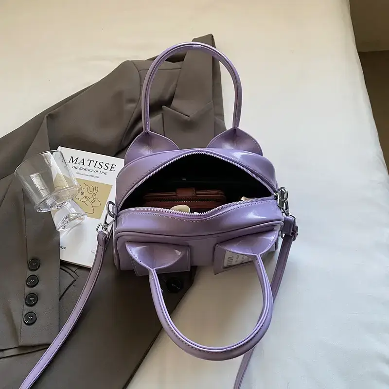 2025 Purple Retro Crossbody Bag for Women - Image 12