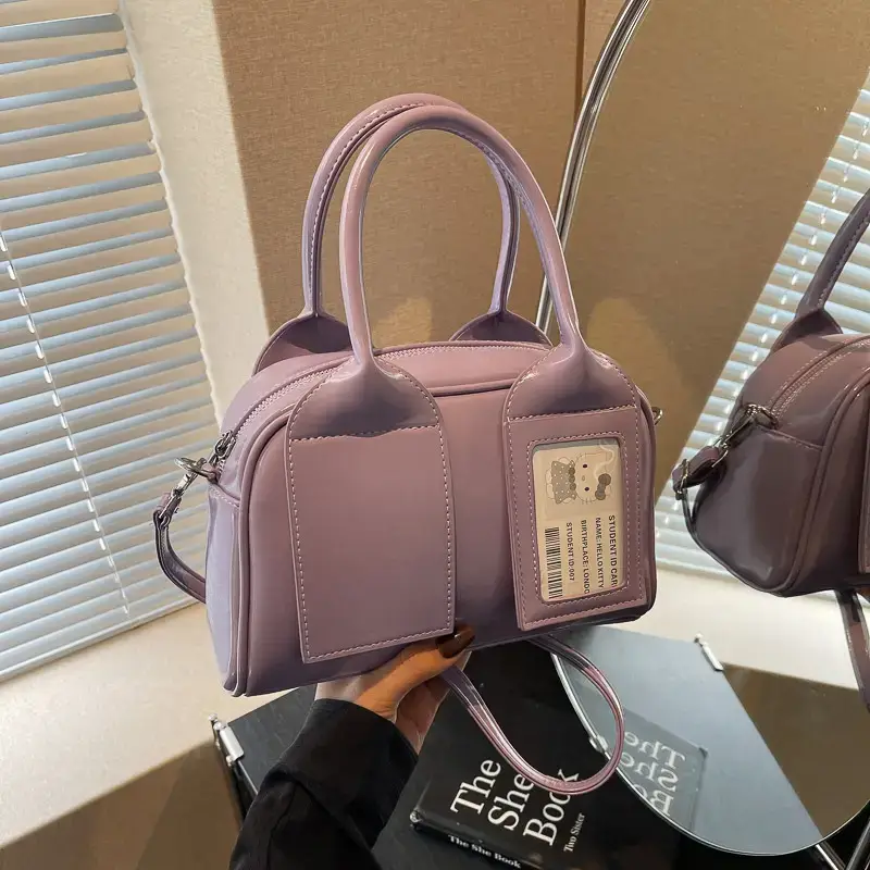 2025 Purple Retro Crossbody Bag for Women - Image 5