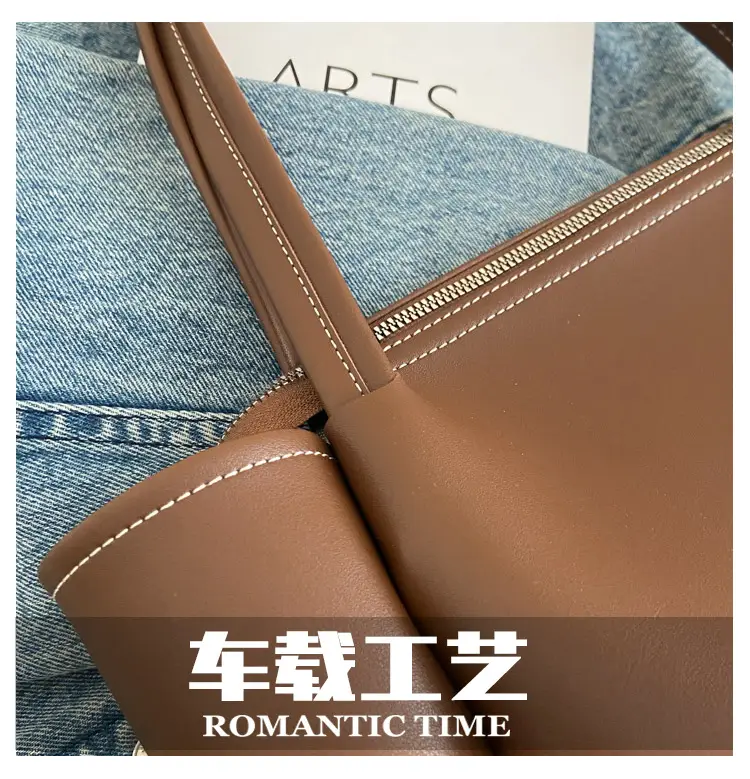 Black Leather Crossbody Bag with Logo Print — feature 10