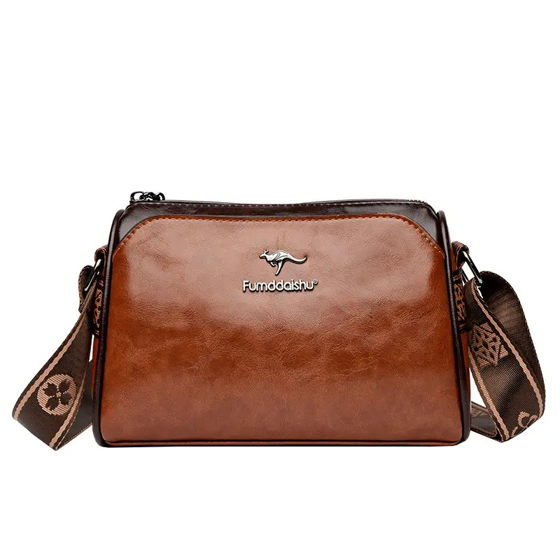 Black Crossbody Bag with LV Pattern Strap for Women — feature 20