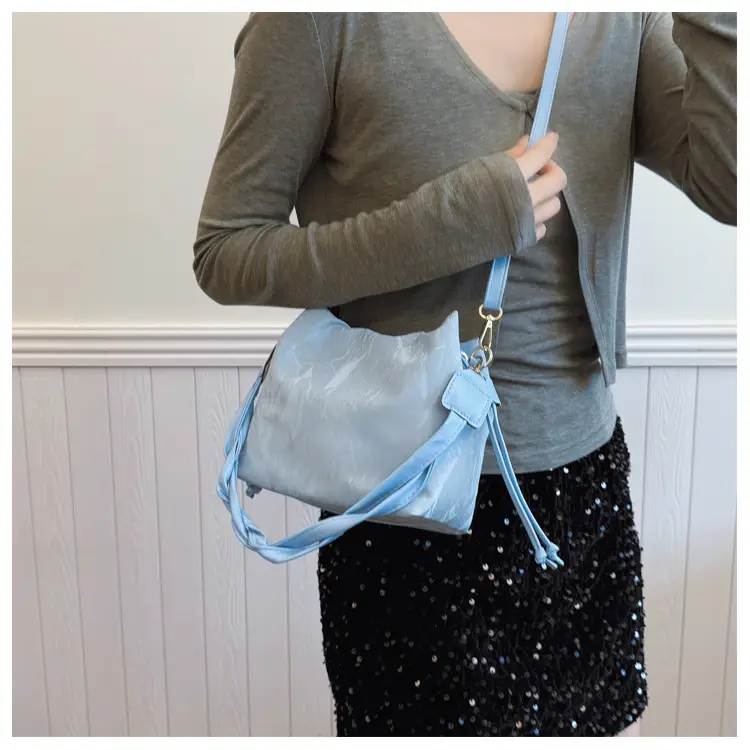 Pink Korean Style Shoulder Bag for Women 2025 Spring Summer — feature 11