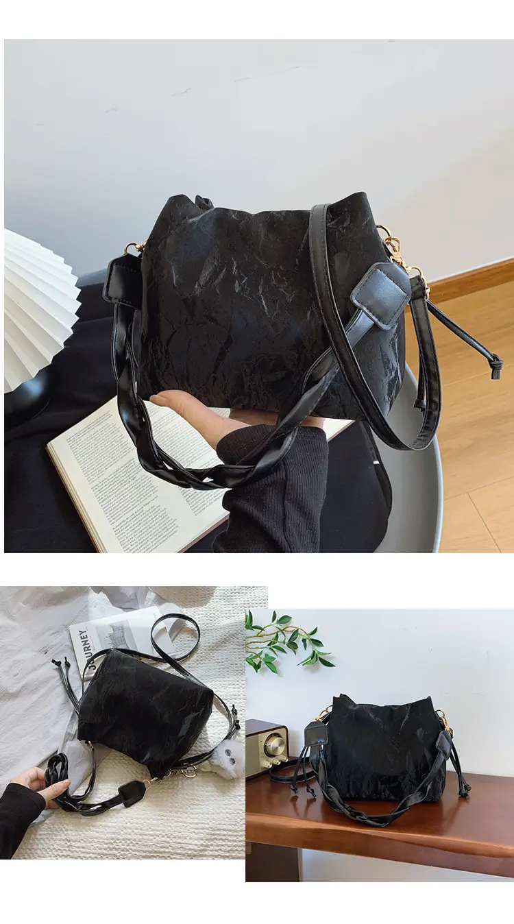 Pink Korean Style Shoulder Bag for Women 2025 Spring Summer — feature 17