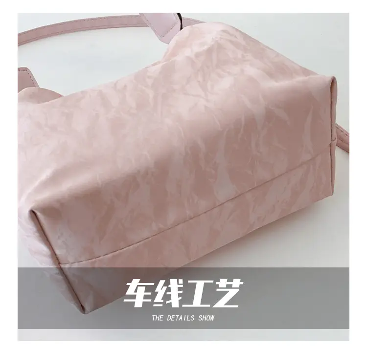 Pink Korean Style Shoulder Bag for Women 2025 Spring Summer — feature 5