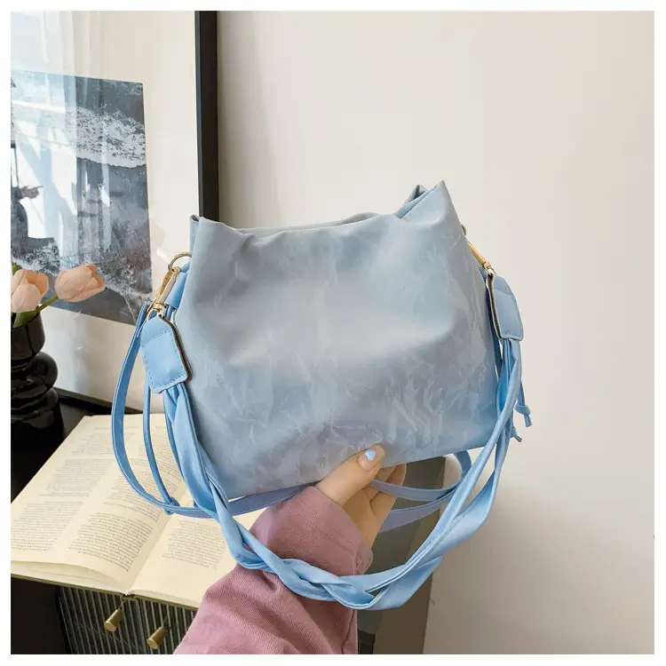 Pink Korean Style Shoulder Bag for Women 2025 Spring Summer - Image 4