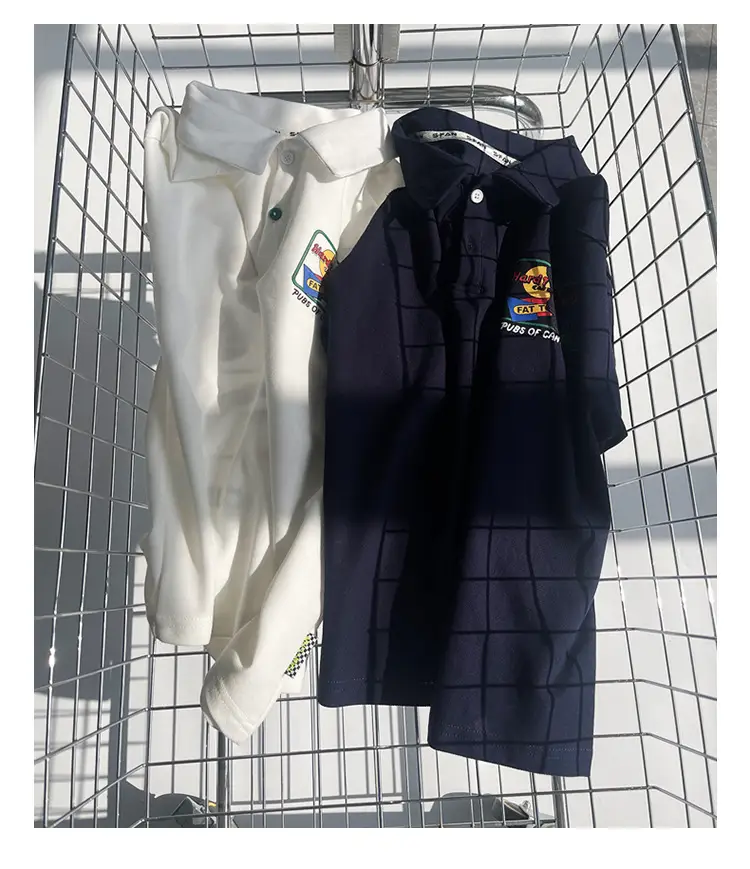 Kids T-Shirt 2026 Summer Polo Style with Car Motifs — feature 11