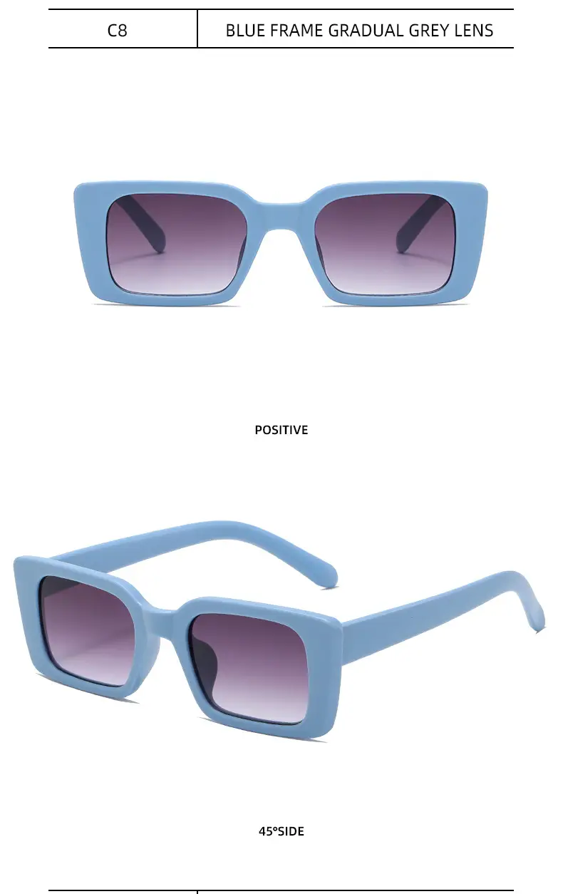 Retro Square Sunglasses with Leopard Print 2025 β feature 17