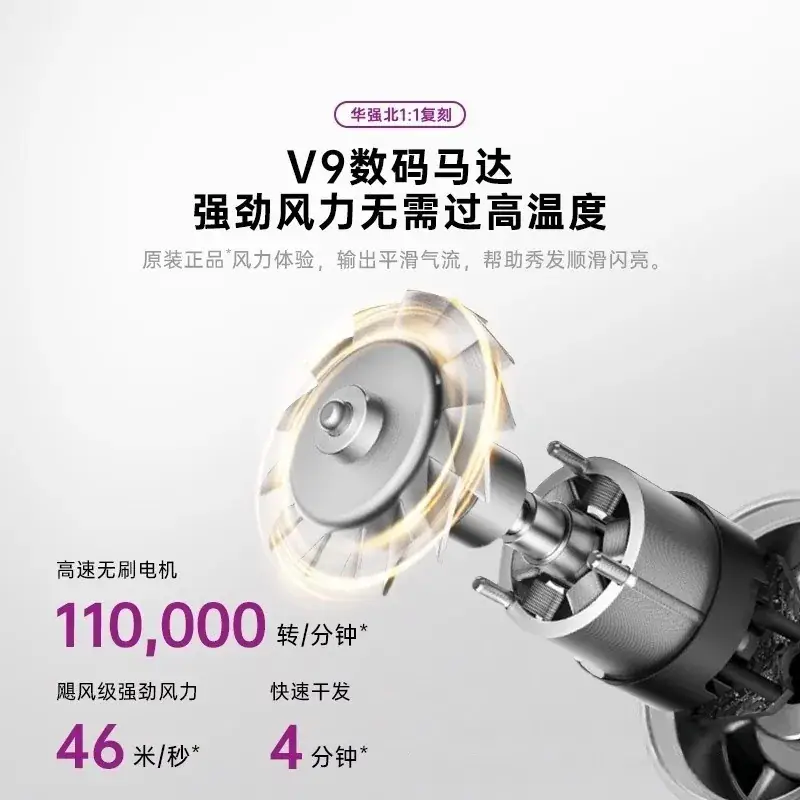 Pink Hair Dryer with Negative Ion Technology