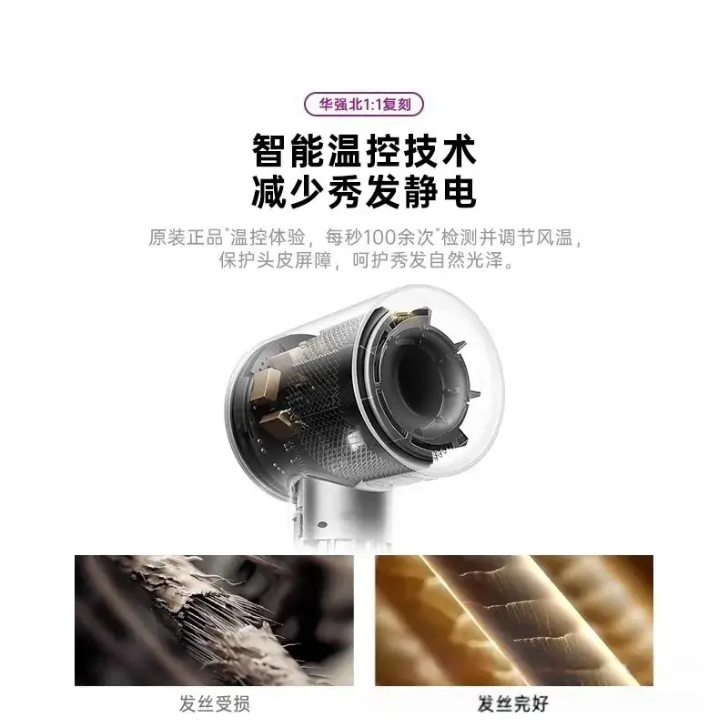 Pink Hair Dryer with Negative Ion Technology