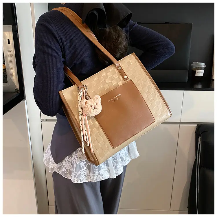 Women Pink Beige Textured Shoulder Bag 2025 — feature 36