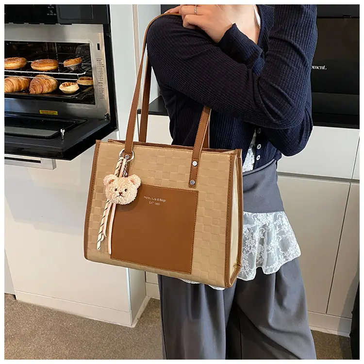 Women Pink Beige Textured Shoulder Bag 2025 — feature 40