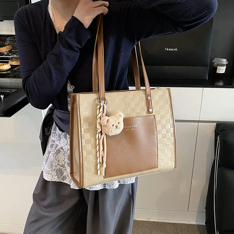 Women Pink Beige Textured Shoulder Bag 2025