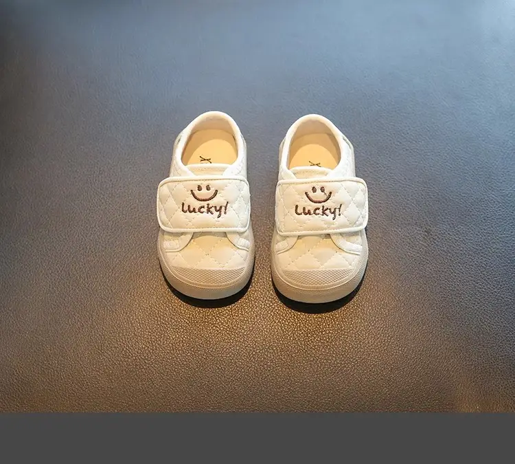 Baby Slippers Cream Soft Sole Toddler Shoes — feature 2