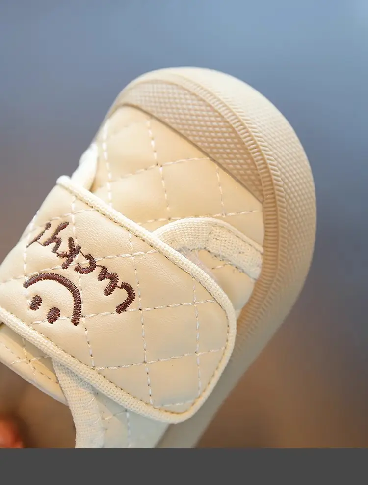 Baby Slippers Cream Soft Sole Toddler Shoes — feature 5