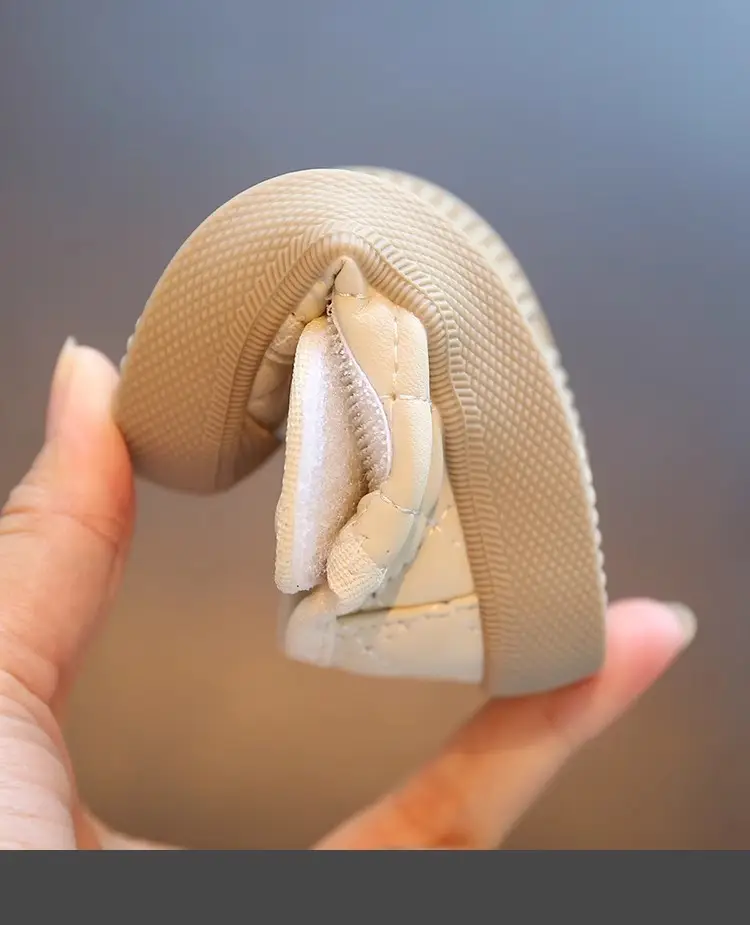 Baby Slippers Cream Soft Sole Toddler Shoes — feature 6
