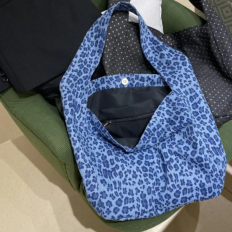 2025 Spring/Summer Leopard Print Tote Bag for Women â feature 14