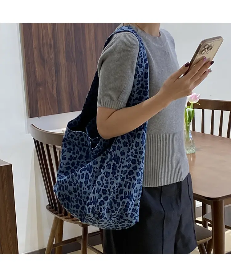 2025 Spring/Summer Leopard Print Tote Bag for Women â feature 18