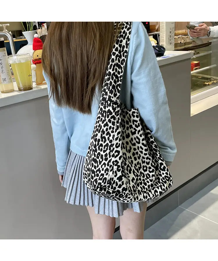 2025 Spring/Summer Leopard Print Tote Bag for Women â feature 28