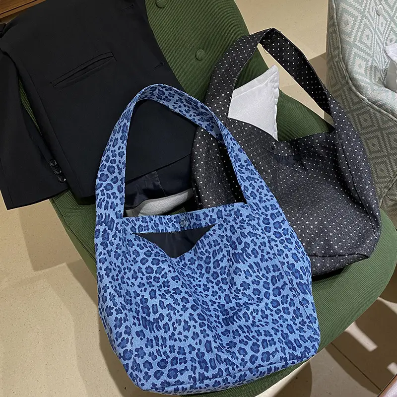 2025 Spring/Summer Leopard Print Tote Bag for Women â feature 8