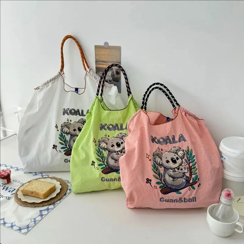 Celebrity Cartoon Eco-Friendly Nylon Shoulder Bag Women — feature 18