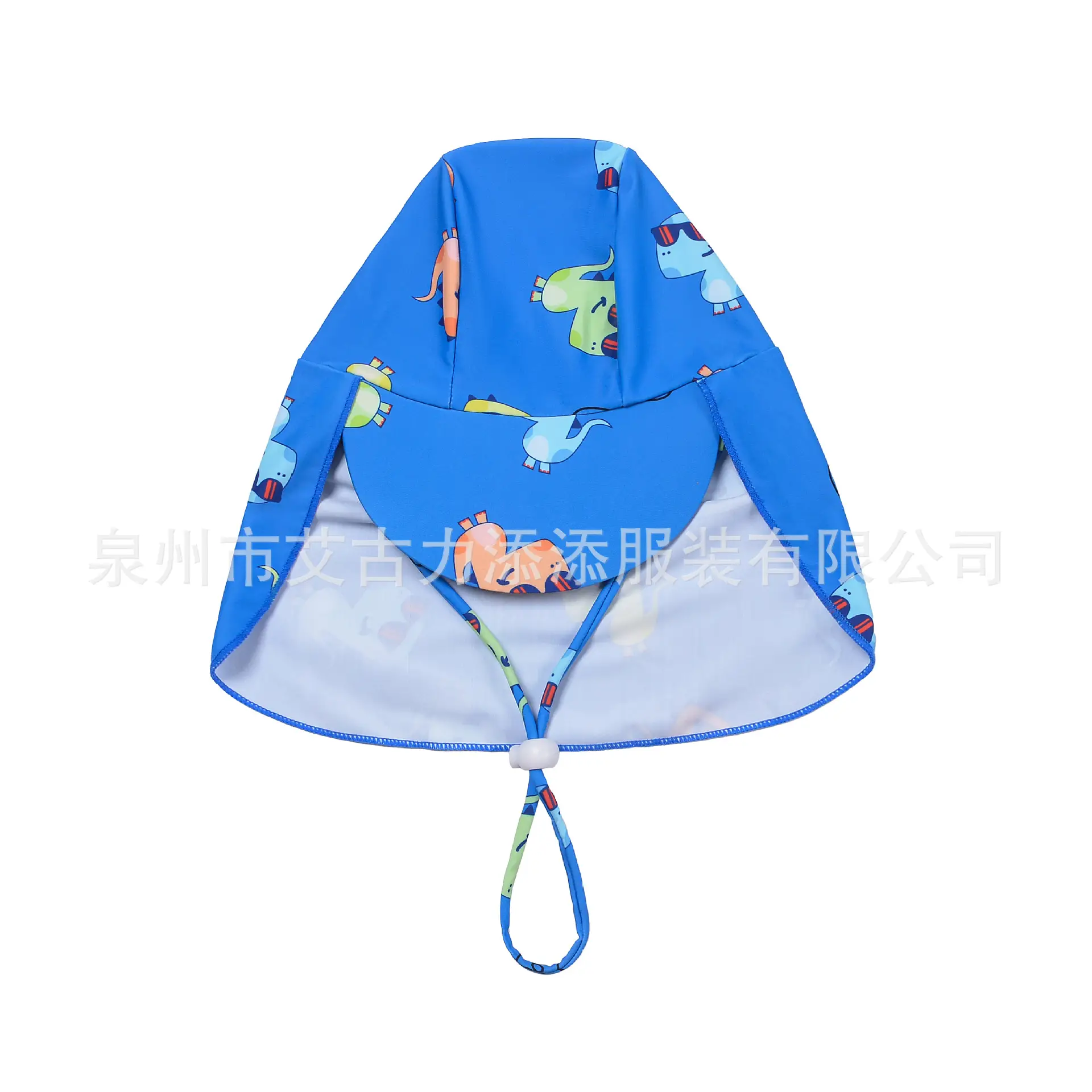Pink Baby Sun Hat with Neck Strap for Boys Girls - Image 12