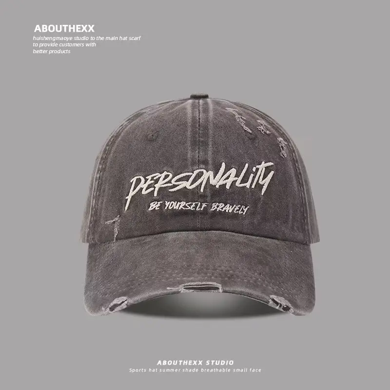 Personalinity Letter Embroidered Baseball Cap - Image 2