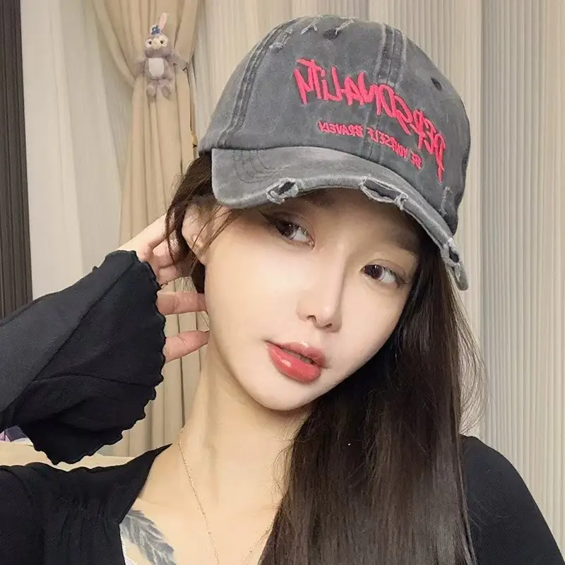 Personalinity Letter Embroidered Baseball Cap — feature 19