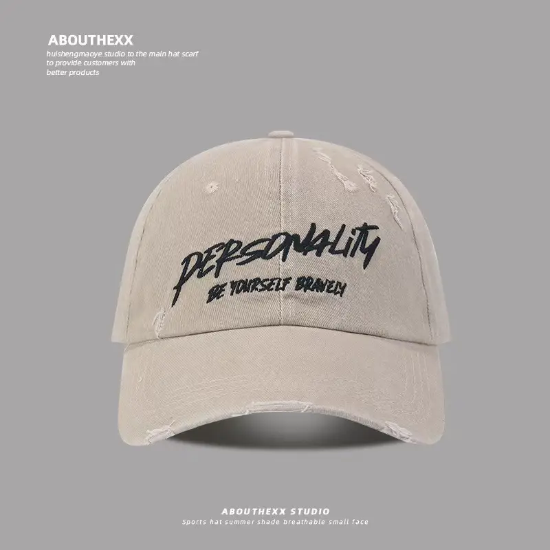 Personalinity Letter Embroidered Baseball Cap - Image 4